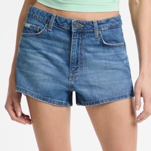 Guess Blue Eco Vintage Denim Shorts Size 27 NWT